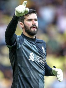 Royaume-Uni : Liverpool pourrait retrouver Alisson pour le match contre West Ham