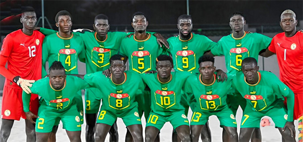 Sénégal : Le calendrier des Lions pour la Coupe du Monde de Beach Soccer 2025