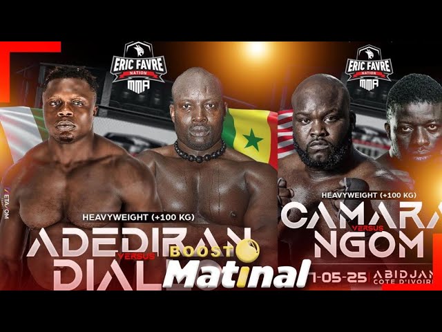 Streaming en direct : rencontres de MMA prévues le 17 mai en Côte d’Ivoire