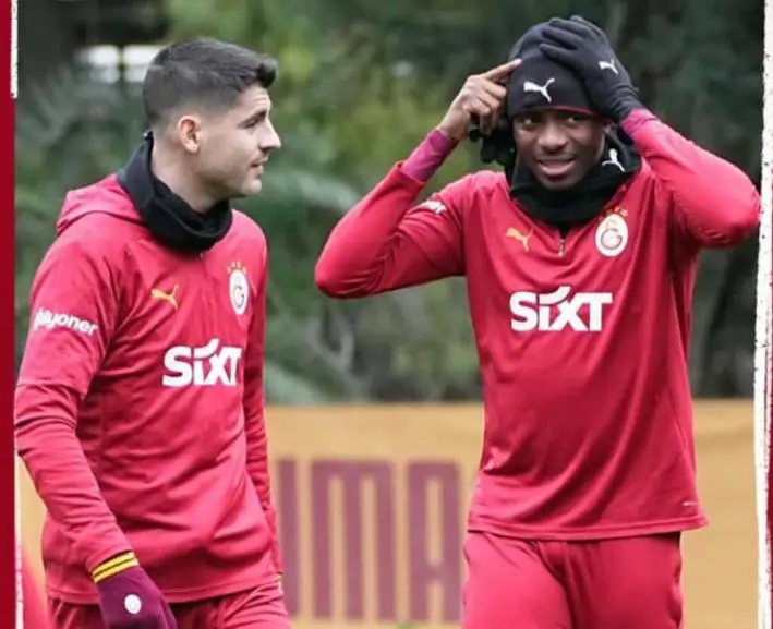Turquie : Sergen Yalçın critique le duo Osimhen-Morata à Galatasaray