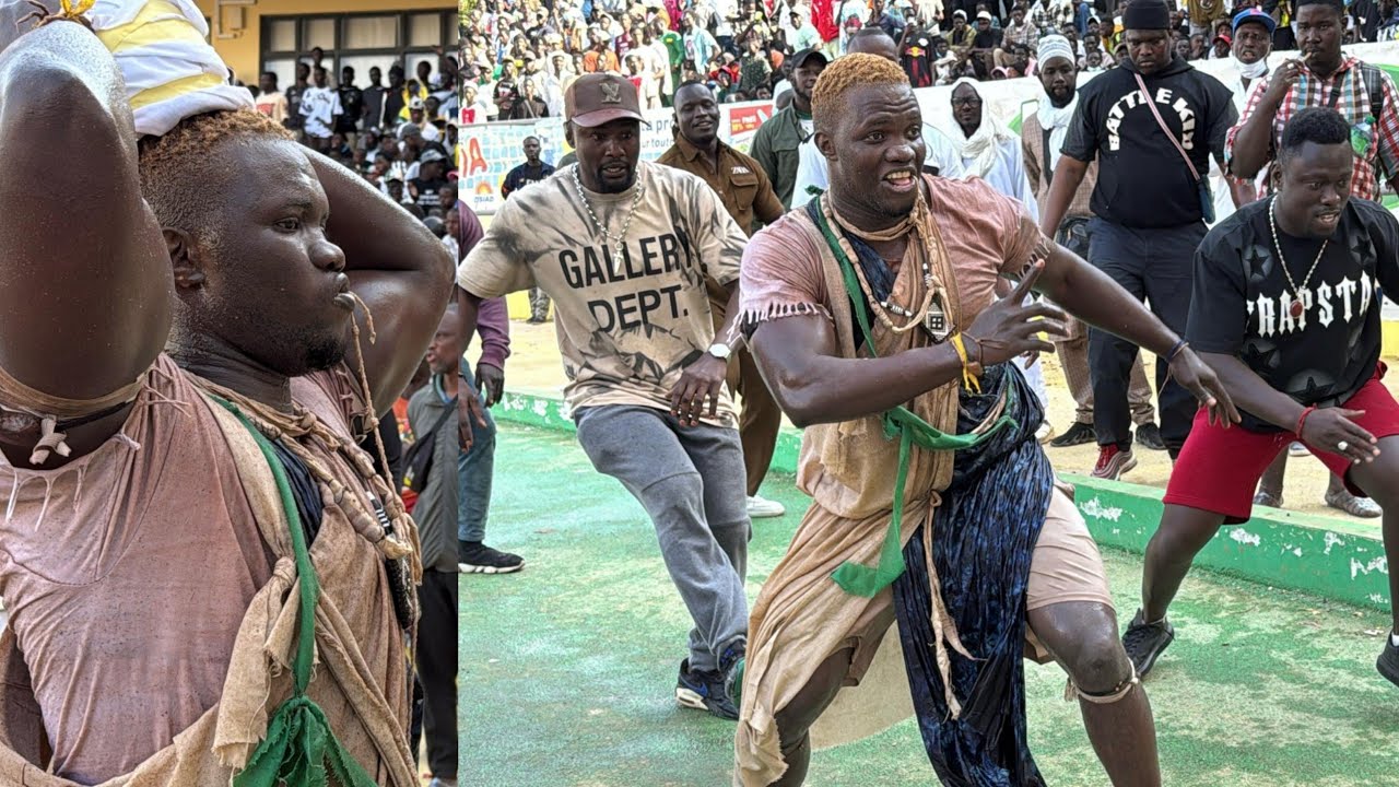 Un lutteur sénégalais défie un champion après un combat controversé