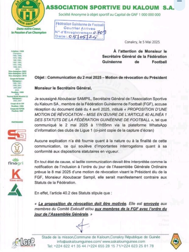 Guinée : L