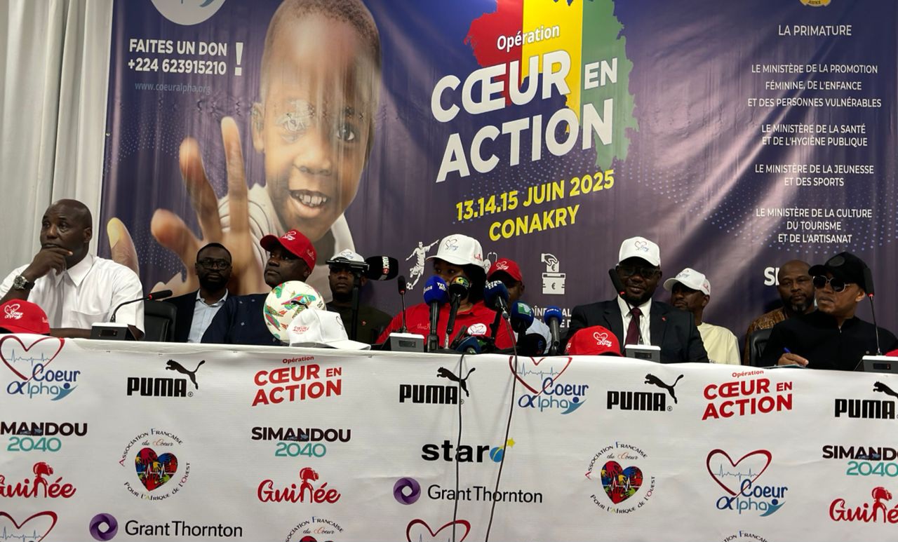 Guinée : Lancement d’une ONG par Binta Diallo avec Mboma, Diouf et Baffoe