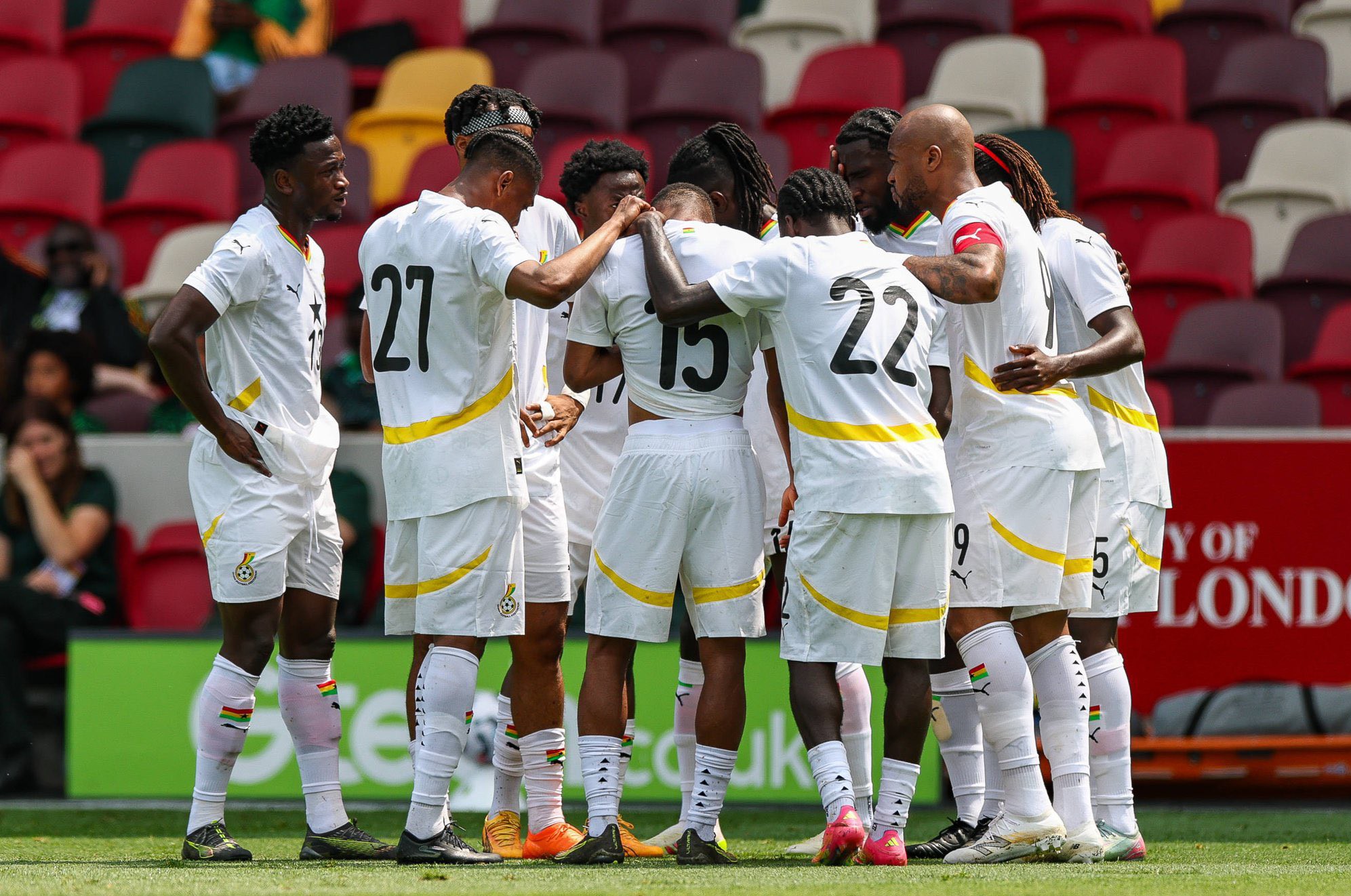 La Coupe de l’unité : Le Ghana surpasse Trinité-et-Tobago 4-0