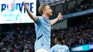 Royaume-Uni : Kevin De Bruyne brille avec Manchester City malgré son départ annoncé