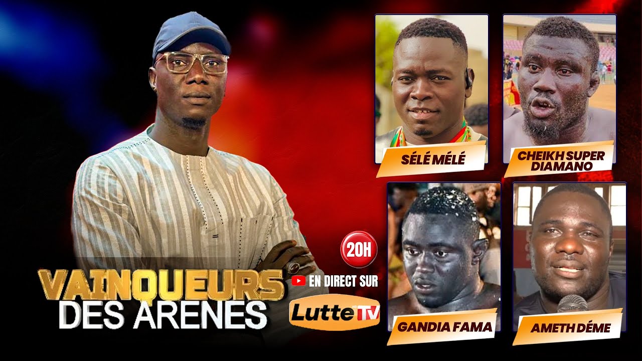 Sénégal : Une émission sportive réunit les champions de lutte