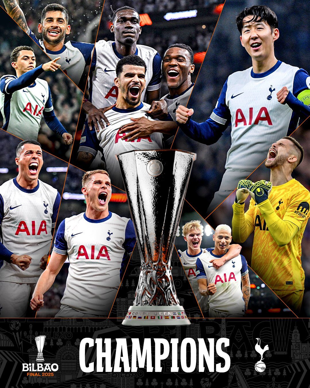 Victoire historique de Tottenham en Ligue Europa : Pape Matar Sarr titré