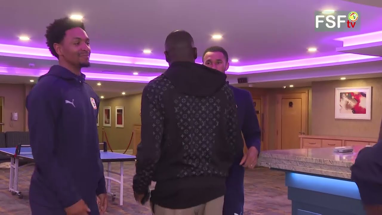 L’équipe nationale du Sénégal prête pour le match amical contre l’Irlande à Dublin