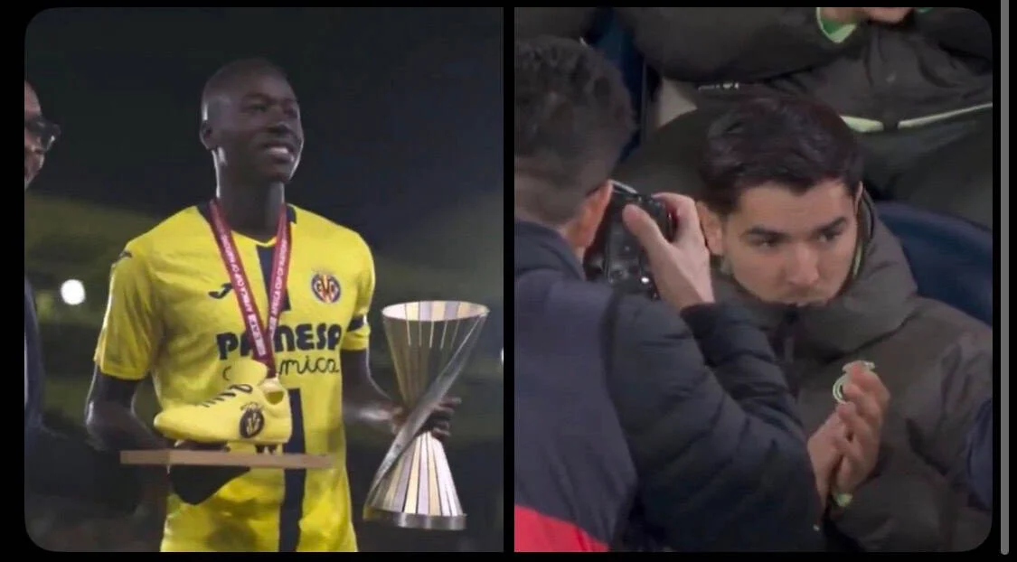 Dans la lignée de Boulaye Dia, la cérémonie d’avant-match dédiée au milieu sénégalais de Villarreal capte l’attention d’une star marocaine