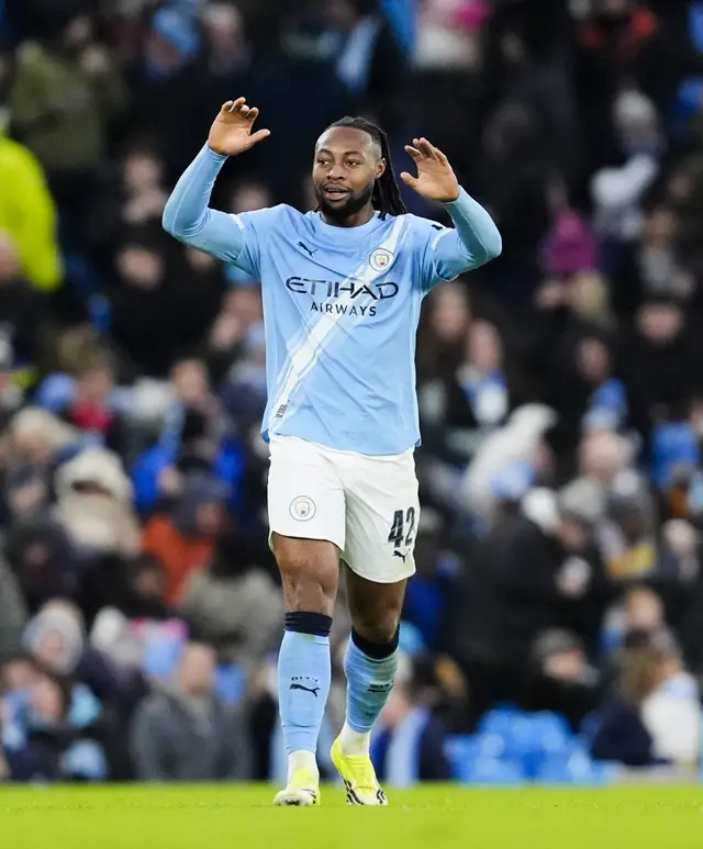 Antoine Semenyo celebrates