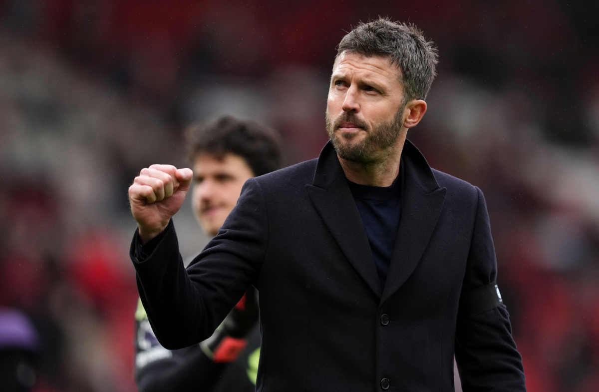 Manchester United interim manager Michael Carrick