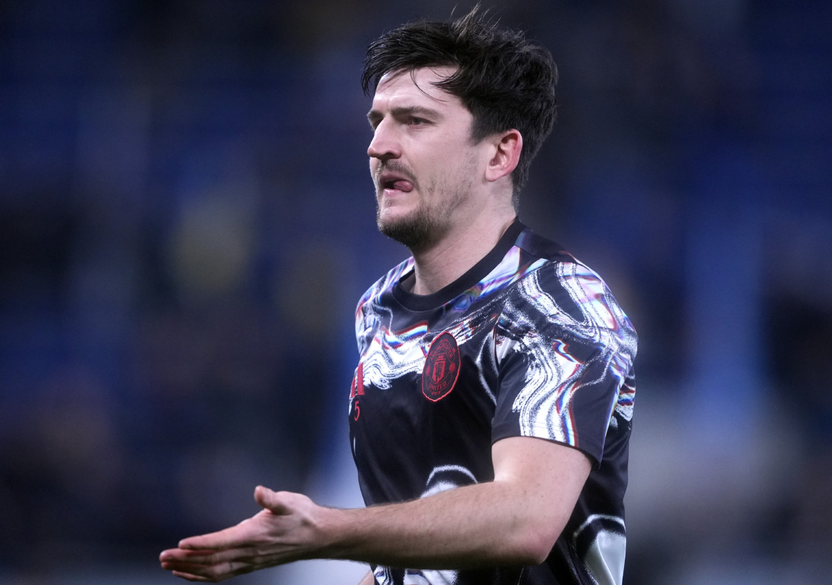 Manchester United’s Harry Maguire